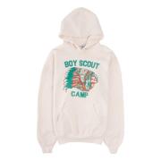 Vintage Boy Scout Hoodie Wild Donkey , Beige , Heren