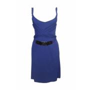 Pre-owned Fabric dresses Gucci Vintage , Blue , Dames