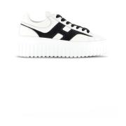 Sportieve en veelzijdige H-Stripes sneakers Hogan , White , Dames