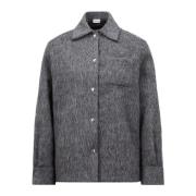 Stijlvolle Shirt voor Mannen en Vrouwen Moncler , Gray , Dames