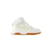 Leather sneakers Off White , Beige , Heren