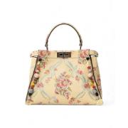 Pre-owned Fabric handbags Fendi Vintage , Beige , Dames