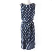 Pre-owned Fabric dresses Chanel Vintage , Blue , Dames