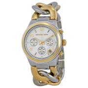 Elegante Dameshorloge Quartz Goud-Zilver Michael Kors , Yellow , Dames