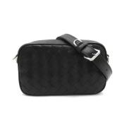 Pre-owned Fabric shoulder-bags Bottega Veneta Vintage , Black , Dames