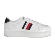 Witte Polyester Sneaker Tommy Hilfiger , White , Dames