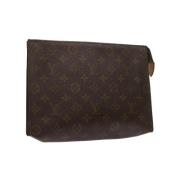 Pre-owned Canvas louis-vuitton-bags Louis Vuitton Vintage , Brown , Da...