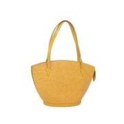 Pre-owned Leather louis-vuitton-bags Louis Vuitton Vintage , Yellow , ...