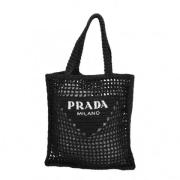 Pre-owned Fabric shoppers Prada Vintage , Black , Dames