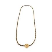 Pre-owned Metal chanel-jewelry Chanel Vintage , Yellow , Dames