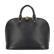 Pre-owned Leather louis-vuitton-bags Louis Vuitton Vintage , Black , D...