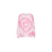 Hart Tie-Dye Sweatshirt RED Valentino , Pink , Dames