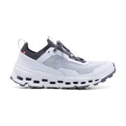 Lichtgrijze Sneakers Mesh Design On Running , Gray , Dames