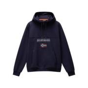 Mannen Burgee HZH 2.0 Sweatshirt Napapijri , Blue , Heren