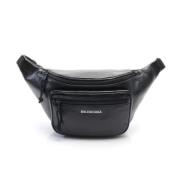 Pre-owned Leather balenciaga-bags Balenciaga Vintage , Black , Dames