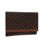 Pre-owned Canvas louis-vuitton-bags Louis Vuitton Vintage , Brown , Da...