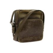 Pre-owned Leather louis-vuitton-bags Louis Vuitton Vintage , Green , D...