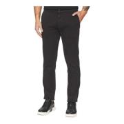 Slim Chino Broek voor Mannen Hugo Boss , Black , Heren