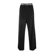 Leather Trousers Just Cavalli , Black , Heren