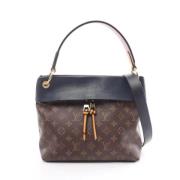 Pre-owned Canvas handbags Louis Vuitton Vintage , Blue , Dames