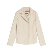 Blazers Max Mara Studio , Beige , Dames