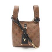 Pre-owned Canvas handbags Louis Vuitton Vintage , Brown , Dames