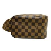 Pre-owned Canvas shoulder-bags Louis Vuitton Vintage , Brown , Dames