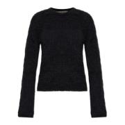 Trui met ronde halslijn Marni , Black , Dames