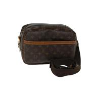 Pre-owned Canvas louis-vuitton-bags Louis Vuitton Vintage , Brown , Da...