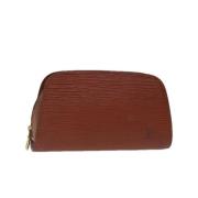 Pre-owned Leather louis-vuitton-bags Louis Vuitton Vintage , Brown , D...