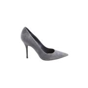 Pre-owned Leather heels Dior Vintage , Gray , Dames