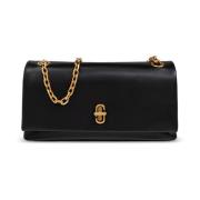 Leren schoudertas Marc Jacobs , Black , Dames