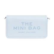 Leren schoudertas De Mini Tas Marc Jacobs , Blue , Dames