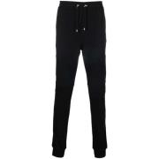 Zwarte Katoenen Sweatpants Balmain , Black , Heren