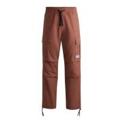 Heren Casual Broek Hugo Boss , Brown , Heren