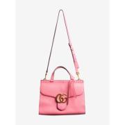 Pre-owned Leather gucci-bags Gucci Vintage , Pink , Dames