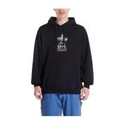 Crazy Eddy Hoodie Vans , Black , Heren