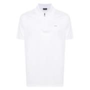 Gebreid poloshirt in het wit Paul & Shark , White , Heren