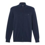 River Full Zip Sweater Timberland , Blue , Heren