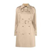 Belted Coats Michael Kors , Beige , Dames