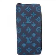 Pre-owned Fabric wallets Louis Vuitton Vintage , Blue , Dames