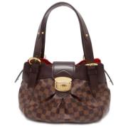 Pre-owned Fabric louis-vuitton-bags Louis Vuitton Vintage , Brown , Da...