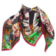 Pre-owned Silk scarves Hermès Vintage , Multicolor , Dames