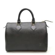 Pre-owned Leather louis-vuitton-bags Louis Vuitton Vintage , Black , D...