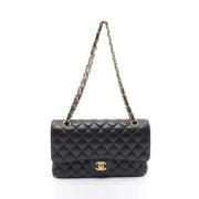 Pre-owned Fabric chanel-bags Chanel Vintage , Black , Dames