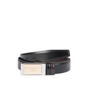 Logo Plaque Riem Dolce & Gabbana , Black , Heren