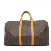 Pre-owned Fabric louis-vuitton-bags Louis Vuitton Vintage , Brown , Da...