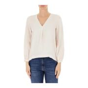 Blouse en overhemden, 100% samenstelling Emme DI Marella , White , Dam...