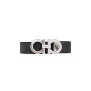 Omkeerbare riem Salvatore Ferragamo , Gray , Heren