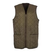 Nylon Gilet Vest Barbour , Green , Heren